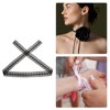 Unique Bargains Vintage Lace Trim Pattern Adjustable choker necklace Wrap around wrist bracelet 1 Pc - 3 of 4