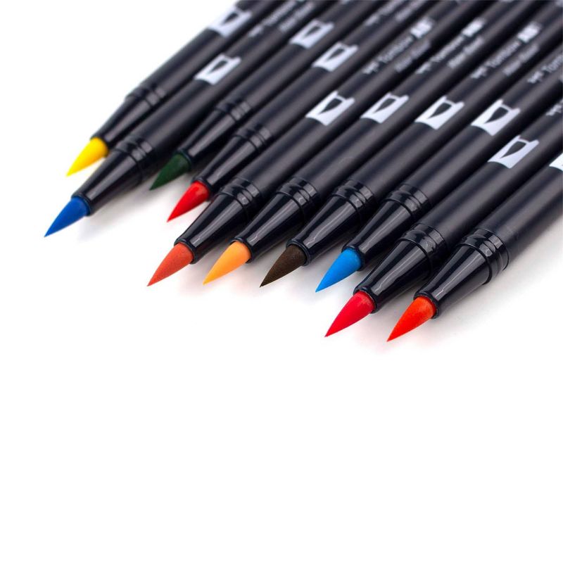 Tombow 10ct Dual Brush Pen Art Markers - Celebration, 4 of 10