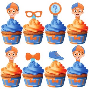 Treasures Gifted Blippi Cupcake Toppers & Blippi Cupcake Wrappers - 1 of 4