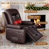 GAOMON PU Leather Power Lift Recliner Chair with Massage and Heat, Adjustable Furniture for Back, Legs w/ 3 Positions - 4 of 4