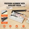 VEVOR Paper Cutter, Guillotine Trimmer,15" Cut Length, 16 Sheets Capacity, Heavy Duty Guillotine Paper Cutter with Guard Rail/Blade Lock ,Black&White - 3 of 4