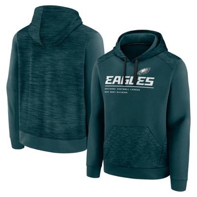 NFL Philadelphia Eagles Men's Long Sleeve Performance Hooded Sweatshirt