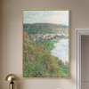 Art Remedy Monet - View of Vetheuil Classic Monet Art Prints Framed - 2 of 4