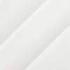 No. 918 1pc 40"x84" Landon Textured Semi-Sheer Grommet Curtain Panel White - 3 of 4