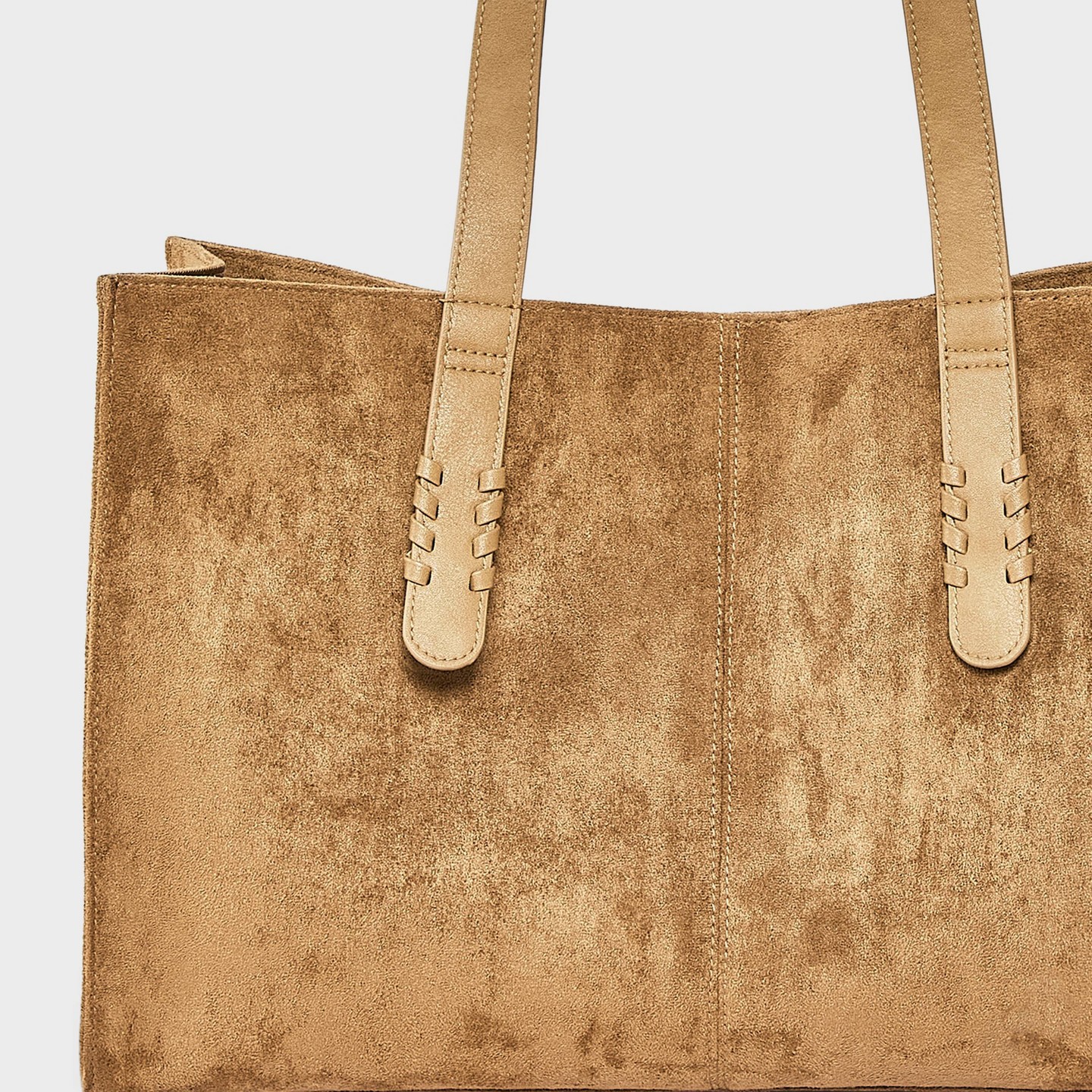 Сумка Universal Thread Faux Suede Casual, цвет: Светлый коричневый — фото 5
