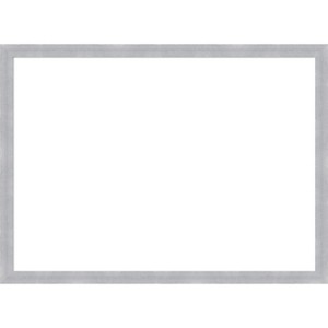 Amanti Art Grace Brushed Nickel Narrow Framed Dry Erase Magnetic Board - 1 of 4