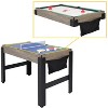 Sunnydaze Indoor Sport Collage 2-Player 5-in-1 Multi-Game Table with Billiards, Push Hockey, Foosball, Ping Pong, and Basketball - 45" - 3 of 4