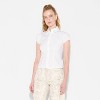 Women's Puff Sleeve Button-Down Shirt - Wild Fable™ - 2 of 3