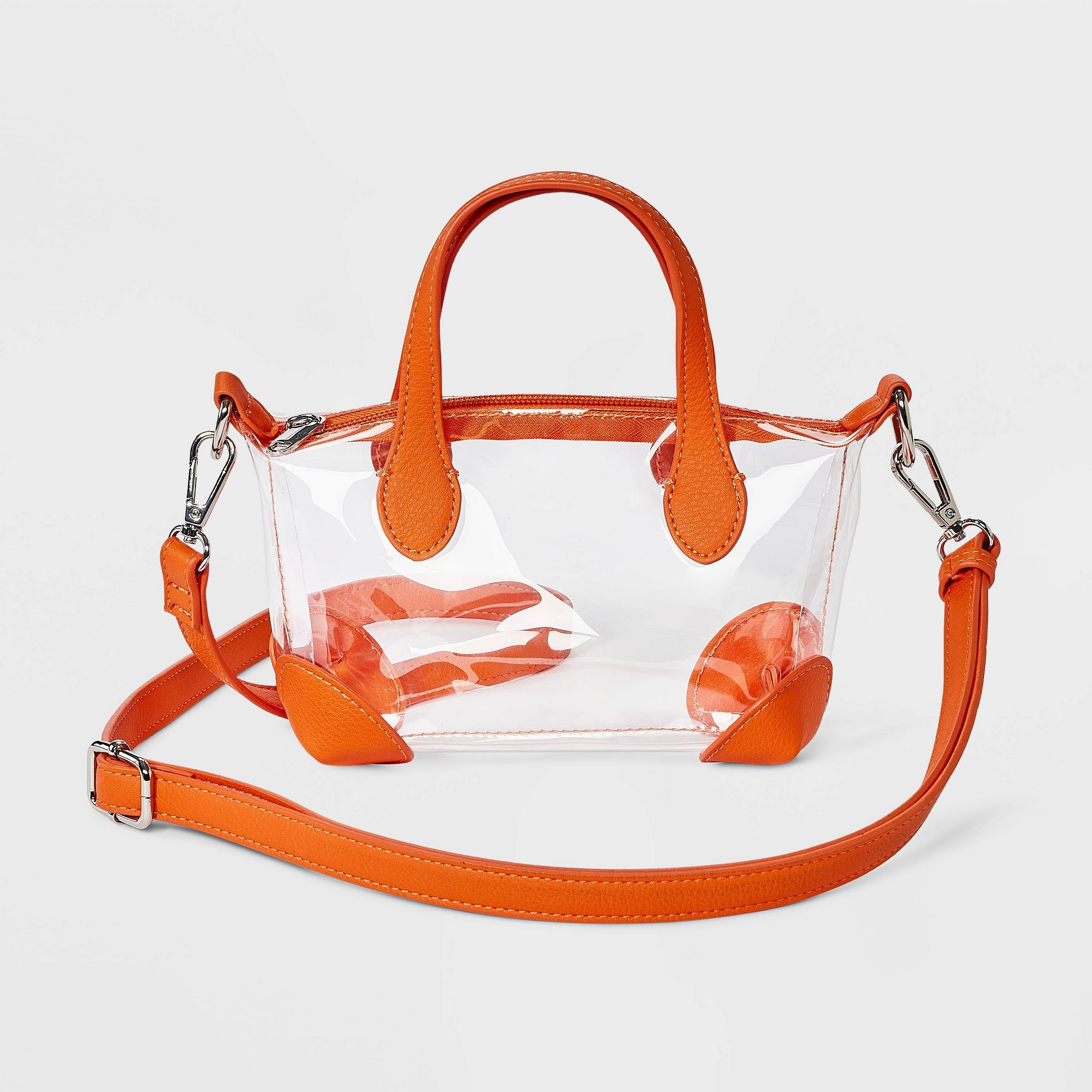 Game Day Clear Pouchette Crossbody Bag - Wild Fable™ Orange