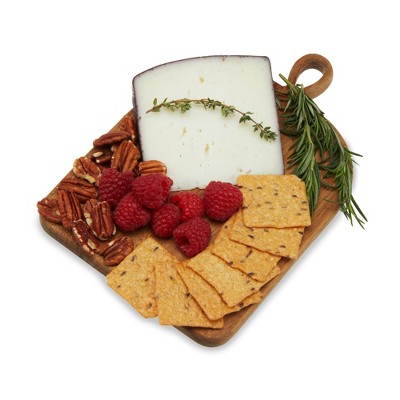 Twine Small Serving Board, Charcuterie Boards Accessories Appetizer Serving Tray, Small Cutting Board Acacia Wood Serving Tray Set of 1