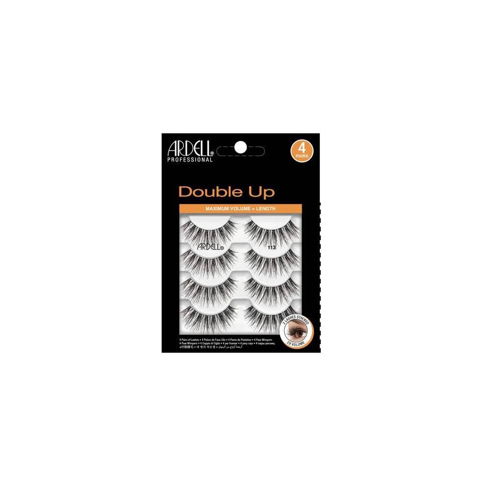 Photos - False Eyelashes Ardell Double Up  - No.113 - 4ct 