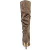 Allegra K Women's Pointed Toe Stiletto Heel Knee High Boots - 4 of 4