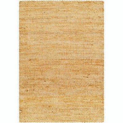 Mark & Day Clemons 5'x7'6" Rectangle Woven Indoor Area Rugs Burnt Orange: Jute, Stain-Resistant, Pet Friendly, Handmade