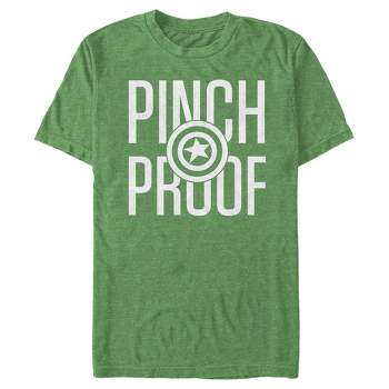 Men's Marvel Captain America Shield Pinch Proof St. Patrick's T-Shirt