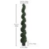 Gulches 2pcs 6FT Artificial Spiral Cedar Tree - Single-Color Evergreen Potted Plant, Low-Maintenance Faux Cypress - 2 of 4