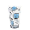 Lolita Glassware 5.75 In Logging Off Pint Glass Lolita Hand Painted Specialty Beer Glasses - 2 of 3