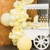 PartyWoo Balloons Pastel Yellow Light Pale 12 Inch 50 pcs - 3 of 4