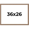 PosterPalooza | Slim Profile Gold Picture Frame - UV Acrylic, Backing Board, Hanging Hardware Included - 2 of 4