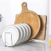 LunaLulinlk Dish Drying Rack - Compact Dish Rack for Kitchen Counter, Durable Stainless Steel Kitchen Dish Rack for Various Tableware - 3 of 4