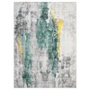 8x10 Modern Abstract Area Rugs, Machine Washable Stain Resistant Floor Carpet - 2 of 4