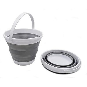 SAMMART Collapsible Plastic Bucket 10L (2.6 Gallon) - 1 of 4
