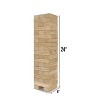 Yard Games On the Go Large Tumbling Timbers Wood Tower Stacking Outdoor Party Game w/ 56 Premium Pine Blocks & Nylon Carrying Case, Starting at 2 Feet - image 2 of 4