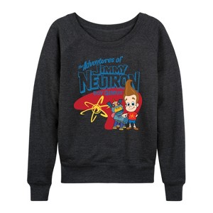 Women's - Jimmy Neutron - Adventures of Jimmy Neutron Lightweight French Terry Slouchy - 1 of 4