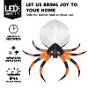 Joyfy 8 FT Halloween Inflatable Outdoor Decorations, Giant Spider Inflatable with Rotating Light and Glowing Eyes for Halloween Party Yard Lawn Decor - 3 of 4