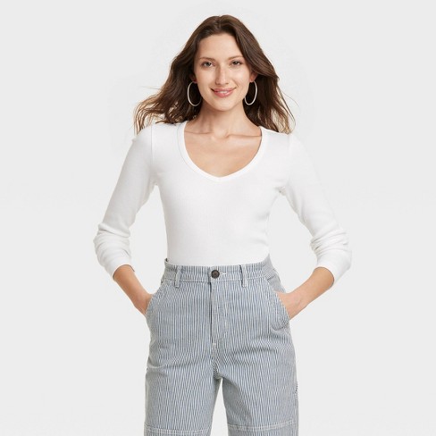 V Neck : T-Shirts & Tees for Women : Target