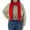 CTM Women's Classic Pashmina Style Shawl Wraps - 3 of 4