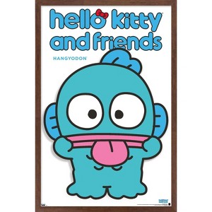Trends International Hello Kitty and Friends: Hello - Hangyodon Feature Series Framed Wall Poster Prints - 1 of 4