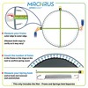 Machrus Upper Bounce Trampoline Replacement Mat w/ Sturdy V-Rings - image 2 of 4