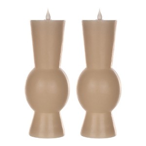 Simplux Designer LED Candle with remote (Set of 2) - 1 of 2