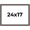 PosterPalooza | Deco Black Picture Frame - UV Acrylic, Backing Board, Hanging Hardware Included - 2 of 4