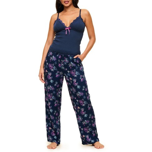 Adore Me Women's Bryony Pj Sleepwear S / Whimsical Petals C01 V2 Blue ...