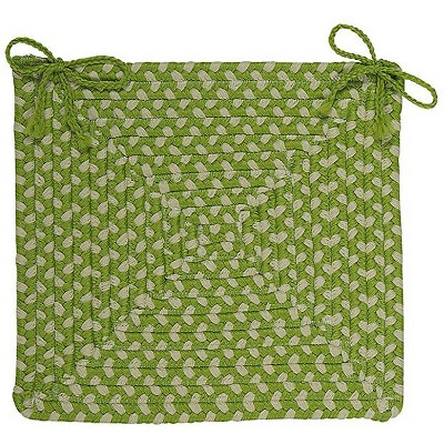 Colonial Mills Montego - Lime Twist Chair Pad, Set of 4