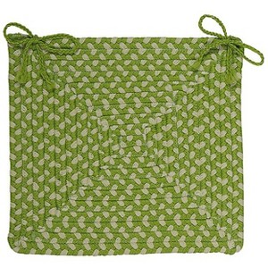 Colonial Mills Montego - Lime Twist Chair Pad, Set of 4 - 1 of 1