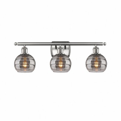 Rochester - 3 Light Bath Vanity In Industrial Style-8.88 Inches Tall and 25.88 Inches Wide
