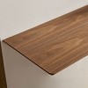 NicBex Simple Narrow Console Table with Unique Base Design,Marble/Wood Pattern Entrance Table for Hallway, Entrance - 2 of 4