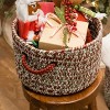 Colonial Mills Holiday Tweed Braided Basket - Holiday Blend 14"x14"x10" - 3 of 4