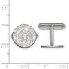 Black Bow Jewelry Sterling Silver Iowa Hawkeyes NCAA Cuff Links - 2 of 3