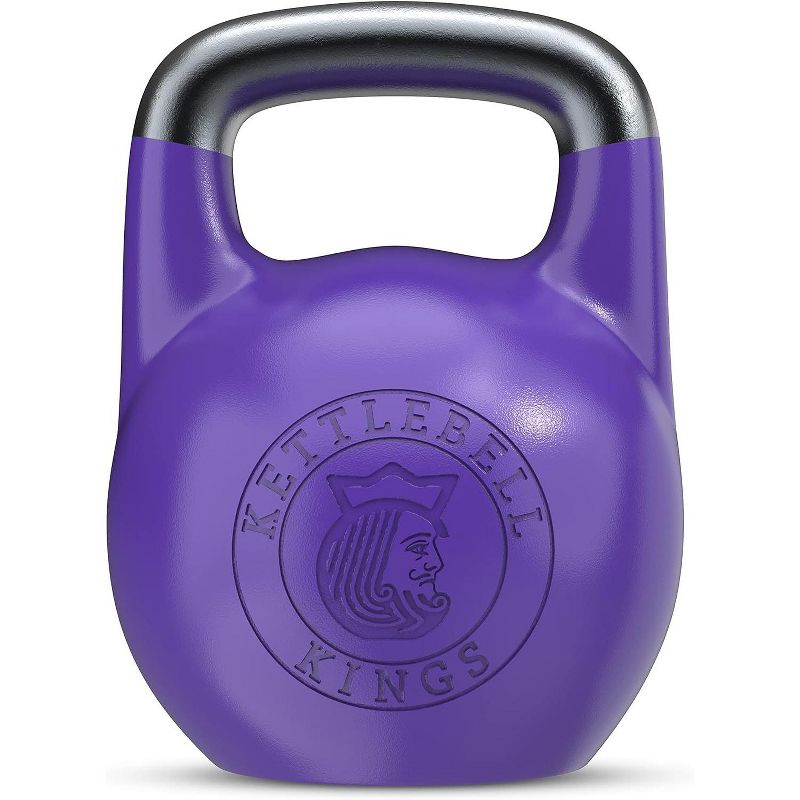 Kettlebell Kings 4-32 KG Kettlebell Weights For Women & Men - Purple, 1 of 2