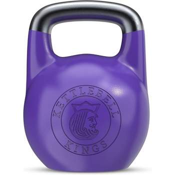 Kettlebell Kings 4-32 KG Kettlebell Weights For Women & Men - Purple