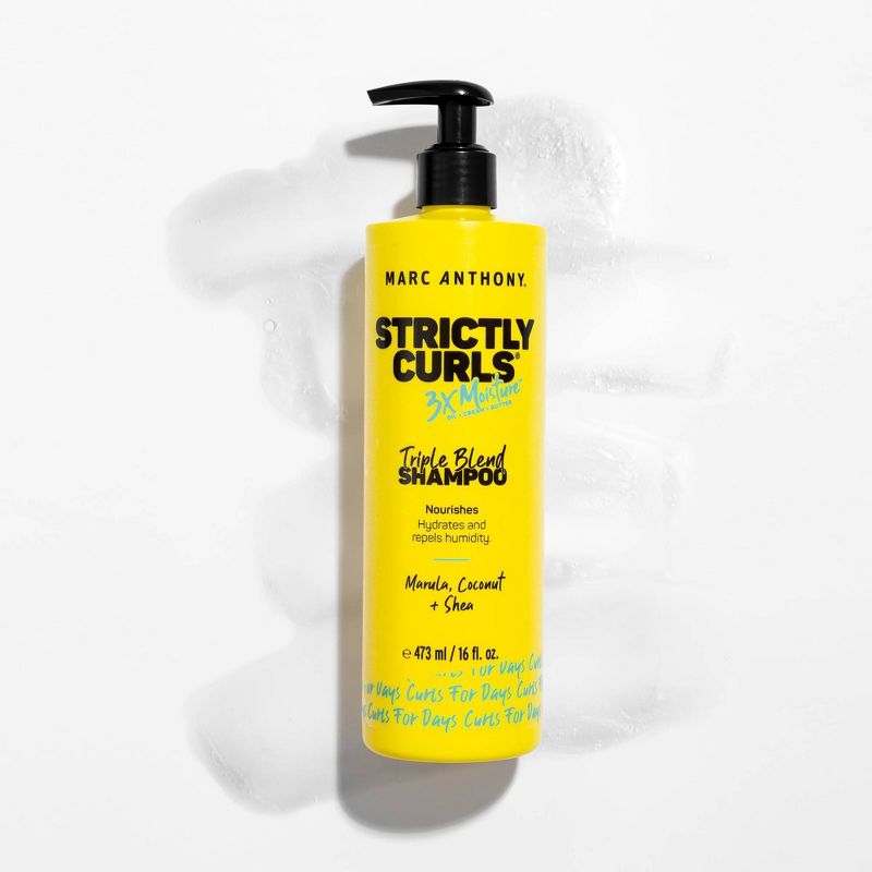 Marc Anthony Strictly Curls 3x Moisture Shampoo for Curly Hair - Shea Butter &#38; Marula Oil - 16 fl oz, 6 of 11