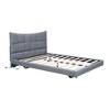 CAVINAS Full Bed Frame with Rabbit-Shaped Headboard, Drawers and Bed-End Storage Pocket,Twin Bed Frames For Kids，Easy Assembly - 3 of 4