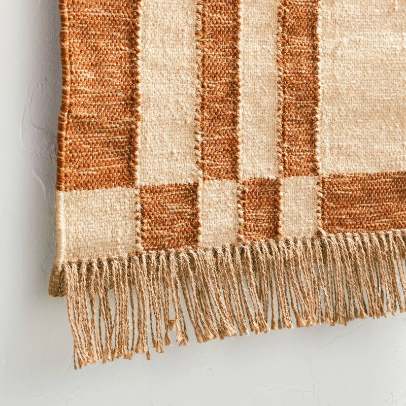 24&#34; x 36&#34; Hand Woven Jute/Polyester Wall Art with Wooden Dowel - Threshold&#8482;, 5 of 6