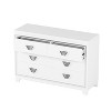 NicBex 6 Drawer Dresser for Bedroom,Double Chest of Drawers with Metal Handle and Sparkling Shiny Decoration for Living Room,Entryway,Hallway - 4 of 4