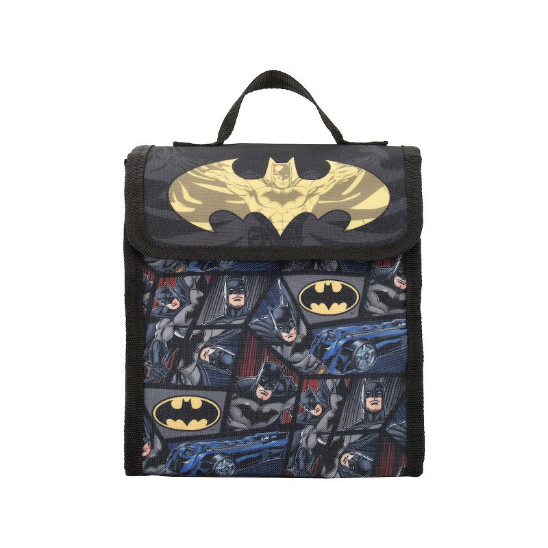 Youth Batman 4pc Backpack and Lunch Set for boys, 4 of 7