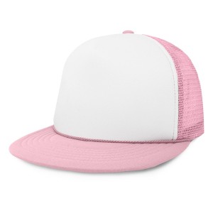 Dalix Flat Billed Baseball Cap Adjustable Hat Size M L XL - 1 of 4