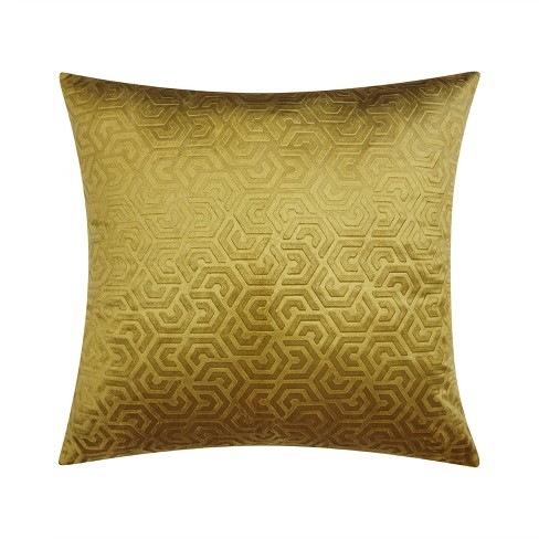 Gold metallic outlet throw pillows